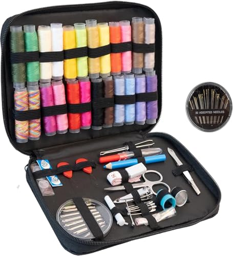 Nähset-Umfassend und vielseitig für Anfänger und Profis.Kompakt und tragbar,geeignet für alle Nähbedürfnisse und auch im Urlaub.Ideal als Geschenk für Tochter und Kind. von talerluv