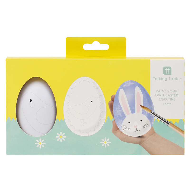 Malset Paint Your Easter Egg Tins 12-Teilig von talking tables