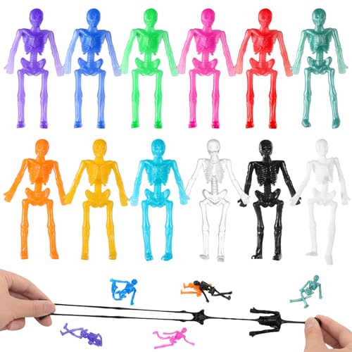 taonganui 24 Stück Einziehbare Skeleton Spielzeug 12 Color Halloween Spielzeug Halloween Skelett Spielzeug Für Kinder Halloween Party Halloween Mitgebsel taonganui 24 Stück Einziehbare Skeleton Spielzeug 12 Color Halloween Spielzeug Halloween Skelett Spielzeug Für Kinder Halloween Party Halloween Mitgebsel von taonganui