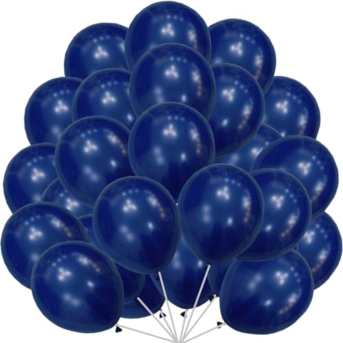 Luftballons Dunkelblau, 60 Stück 12 Zoll Marineblau Balloon Blaue Luftballon Latex Marineblaue Luftballons Girlande Helium Ballons für Geburtstag Taufe Babyparty Deko Luftballons Dunkelblau, 60 Stück 12 Zoll Marineblau Balloon Blaue Luftballon Latex Marineblaue Luftballons Girlande Helium Ballons für Geburtstag Taufe Babyparty Deko von tarumedo