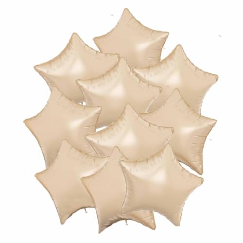 Stern Folienballons Aprikose, 10 Stück 18 Zoll Aprikosenfarbe Stern Folien Luftballons Sternluftballons Heliumballon Star Ballons für Geburtstag Babyparty Hochzeit Verlobung Dekorationen Stern Folienballons Aprikose, 10 Stück 18 Zoll Aprikosenfarbe Stern Folien Luftballons Sternluftballons Heliumballon Star Ballons für Geburtstag Babyparty Hochzeit Verlobung Dekorationen von tarumedo