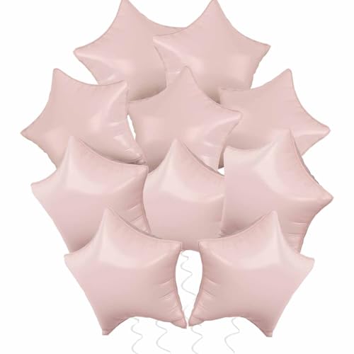 Stern Folienballons Baby Rosa, 10 Stück 18 Zoll Rosa Stern Folien Luftballons Sternluftballons Heliumballon Star Ballons für Geburtstag Babyparty Hochzeit Verlobung Dekorationen Stern Folienballons Baby Rosa, 10 Stück 18 Zoll Rosa Stern Folien Luftballons Sternluftballons Heliumballon Star Ballons für Geburtstag Babyparty Hochzeit Verlobung Dekorationen von tarumedo