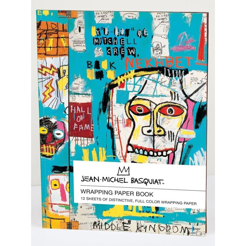 Jean-Michel Basquiat, Geschenkpapierbuch von teNeues Verlag GmbH