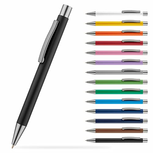 #teamludorf OMEGA Metall Kugelschreiber mit gummierter Oberfläche - Stift in 14 Farben erhältlich - hochwertig und stabil (MIX, 25) #teamludorf OMEGA Metall Kugelschreiber mit gummierter Oberfläche - Stift in 14 Farben erhältlich - hochwertig und stabil (MIX, 25) von #teamludorf