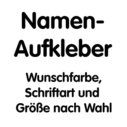 Namensaufkleber selbst gestalten Schriftzug Buchstaben Zahlen Sticker Name Autoaufkleber Wunschtext selbst gestalten Aufkleber von teddyfamily