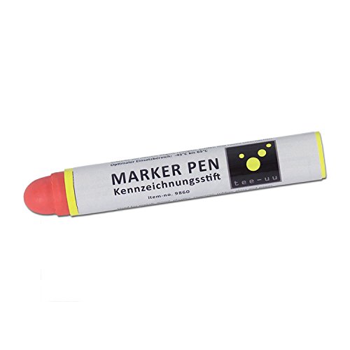 tee-uu MARKER PEN Kennzeichnungsstift in 2 Farben 14 cm Länge, Farben:Rot tee-uu MARKER PEN Kennzeichnungsstift in 2 Farben 14 cm Länge, Farben:Rot von tee-uu
