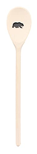 Teemando, Kochlöffel aus Holz mit Motiv Bär, extra stabil, Naturprodukt: handgefertigt, unbehandelt, Rührlöffel aus Buche, oval 30 cm, das besondere Geschenk Teemando, Kochlöffel aus Holz mit Motiv Bär, extra stabil, Naturprodukt: handgefertigt, unbehandelt, Rührlöffel aus Buche, oval 30 cm, das besondere Geschenk von Teemando