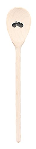teemando 2 X, Kochlöffel aus Holz mit Motiv Fahrrad, extra stabil, Naturprodukt: handgefertigt, unbehandelt, Rührlöffel aus Buche, oval 30 cm, das besondere Geschenk teemando 2 X, Kochlöffel aus Holz mit Motiv Fahrrad, extra stabil, Naturprodukt: handgefertigt, unbehandelt, Rührlöffel aus Buche, oval 30 cm, das besondere Geschenk von Teemando