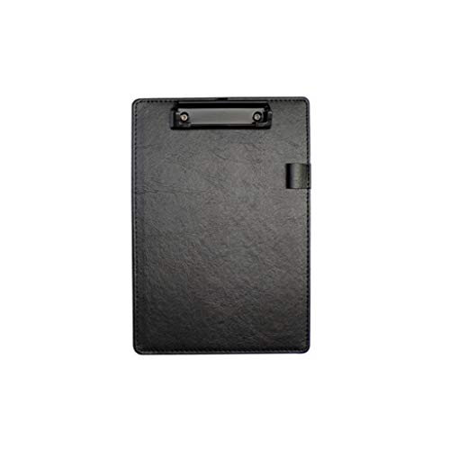 Klemmbrett, Kreatives Design Metall Klemmbrett mit PU Leder Einband, Menüordner Schreibtafel Clip, Papierblock für A4 A5 und Briefgröße Business, Büro, Schulpapiere von tegongse