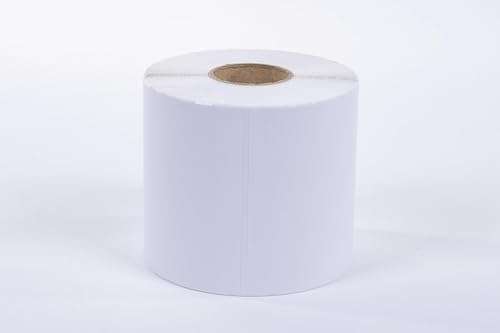 Temi - Standard Thermodrucker Etiketten - Etiketten Papier, Thermoetiketten - 100x150mm - auf Rolle, Weiß, Selbstklebend - Widerstandsfähig gegen Abrieb, mechanische Beschädigungen, UV-Strahlung Temi - Standard Thermodrucker Etiketten - Etiketten Papier, Thermoetiketten - 100x150mm - auf Rolle, Weiß, Selbstklebend - Widerstandsfähig gegen Abrieb, mechanische Beschädigungen, UV-Strahlung von temi