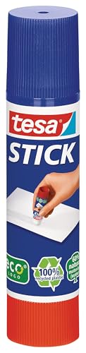 tesa Stick ecoLogo - Geruchsneutraler Klebestift für Papier und Pappe - Lösungsmittelfrei und Umweltschonend - 10 g tesa Stick ecoLogo - Geruchsneutraler Klebestift für Papier und Pappe - Lösungsmittelfrei und Umweltschonend - 10 g von tesa