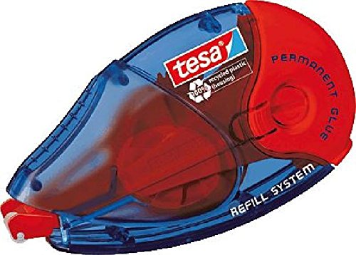 tesa® Kleberoller, festklebend, nachfüllbar/59100-00005-01, permanent, 14mx8,4mm von tesa