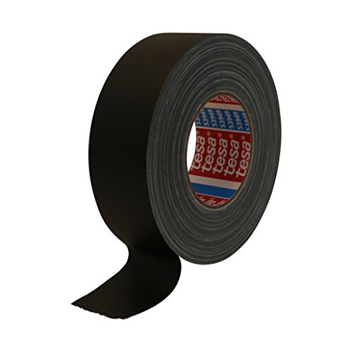 tesa® Reg Gaffer-Klebeband 50 m x 50 mm, schwarz (matt) von tesa