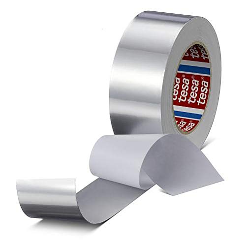 tesa 60632 Aluminium Klebeband/Aluminiumband/Aluklebeband/Isolierung,50mm x 50m tesa 60632 Aluminium Klebeband/Aluminiumband/Aluklebeband/Isolierung,50mm x 50m von tesa