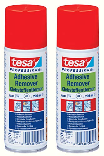 tesa Klebstoffentferner, 200 ml Dose (2x 200ml, A) von tesa