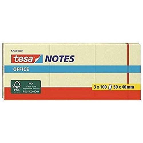 tesa Notizblätter, 3 x 100 Blätter tesa Notizblätter, 3 x 100 Blätter von tesa