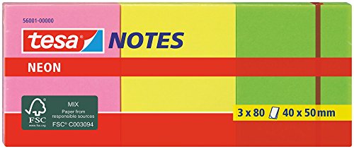 tesa Notizblätter, 3 x 80 Blätter tesa Notizblätter, 3 x 80 Blätter von tesa
