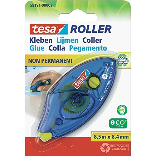 tesa Roller Kleben Non Permanent ecoLogo, Einwegroller, Blister 8,5m:8,4mm tesa Roller Kleben Non Permanent ecoLogo, Einwegroller, Blister 8,5m:8,4mm von tesa