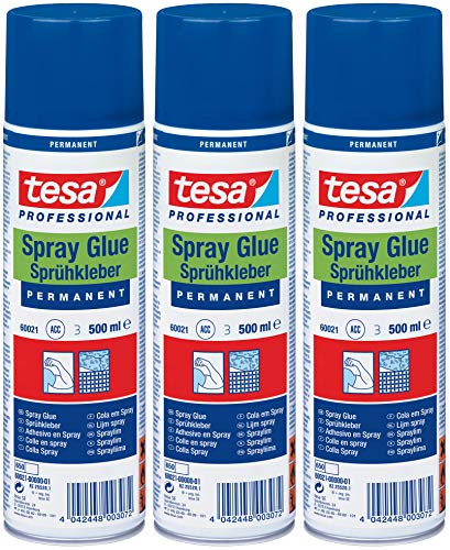 tesa Sprühkleber, Dose (3x 500ml) von tesa