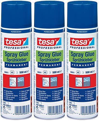 tesa Sprühkleber, Dose (3x 500ml) von tesa