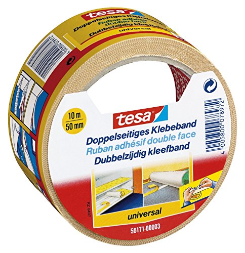 tesa doppelseitiges Klebeband, 10m x 50mm tesa doppelseitiges Klebeband, 10m x 50mm von tesa