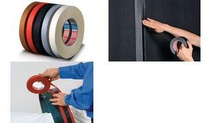 tesa tesaband ® 4541 Klebeband, 50 mm, schwarz, 50 m Rolle von tesa