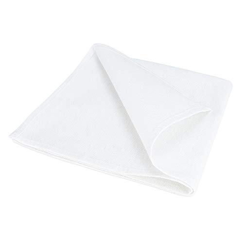texpot Damast Serviette 50 x 50 cm weiß mit Atlaskante bei 95°C waschbar 100% Baumwolle hochwertige Vollzwirnqualität texpot Damast Serviette 50 x 50 cm weiß mit Atlaskante bei 95°C waschbar 100% Baumwolle hochwertige Vollzwirnqualität von texpot