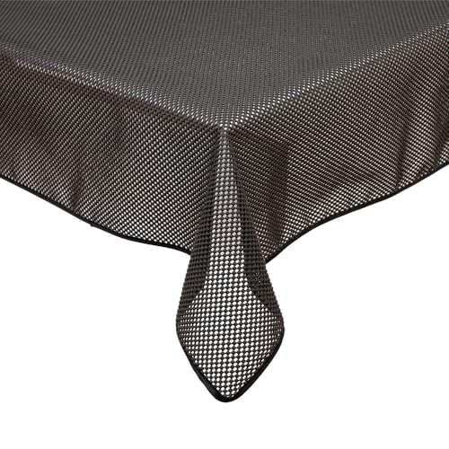 texpot Gartentischdecke 140 x 180 cm oval schwarz Karo wetterfest geschäumt rutschfest texpot Gartentischdecke 140 x 180 cm oval schwarz Karo wetterfest geschäumt rutschfest von texpot