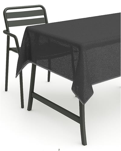 texpot Tischdecke 130 x 220 cm grau Gartendecke mit Saum abwaschbar Gartentischdecke Balkon Terrasse wetterfest texpot Tischdecke 130 x 220 cm grau Gartendecke mit Saum abwaschbar Gartentischdecke Balkon Terrasse wetterfest von texpot