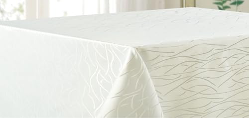 texpot Tischdecke 90 x 90 cm Champagner Streifen bügelfrei Tischtuch fleckabweisend texpot Tischdecke 90 x 90 cm Champagner Streifen bügelfrei Tischtuch fleckabweisend von texpot
