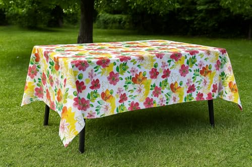 texpot Wachstuchtischdecke 140 x 180 cm abwaschbar Blumenfeld Tischdecke Gartendecke texpot Wachstuchtischdecke 140 x 180 cm abwaschbar Blumenfeld Tischdecke Gartendecke von texpot