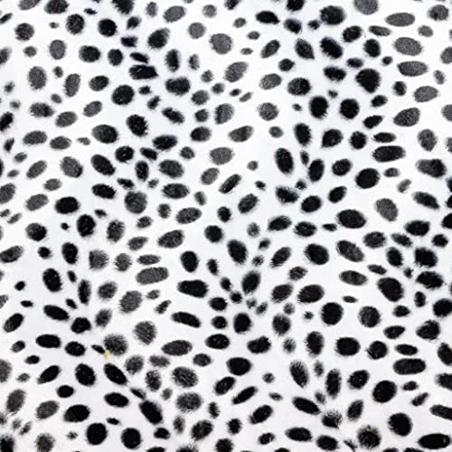 Dalmata Haarstoff, Dalmata Muton Stoff, Dekostoff, Kostümstoff, Meterware, 1 m x 150 cm von textil pertex