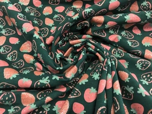 Jersey-Stoff, T-Shirtstoff, Strickstoff, 200 g/m², Kinderstoffe, Sweatstoffe, Stoff als Meterware, 1 Meter x 150 cm von textil pertex