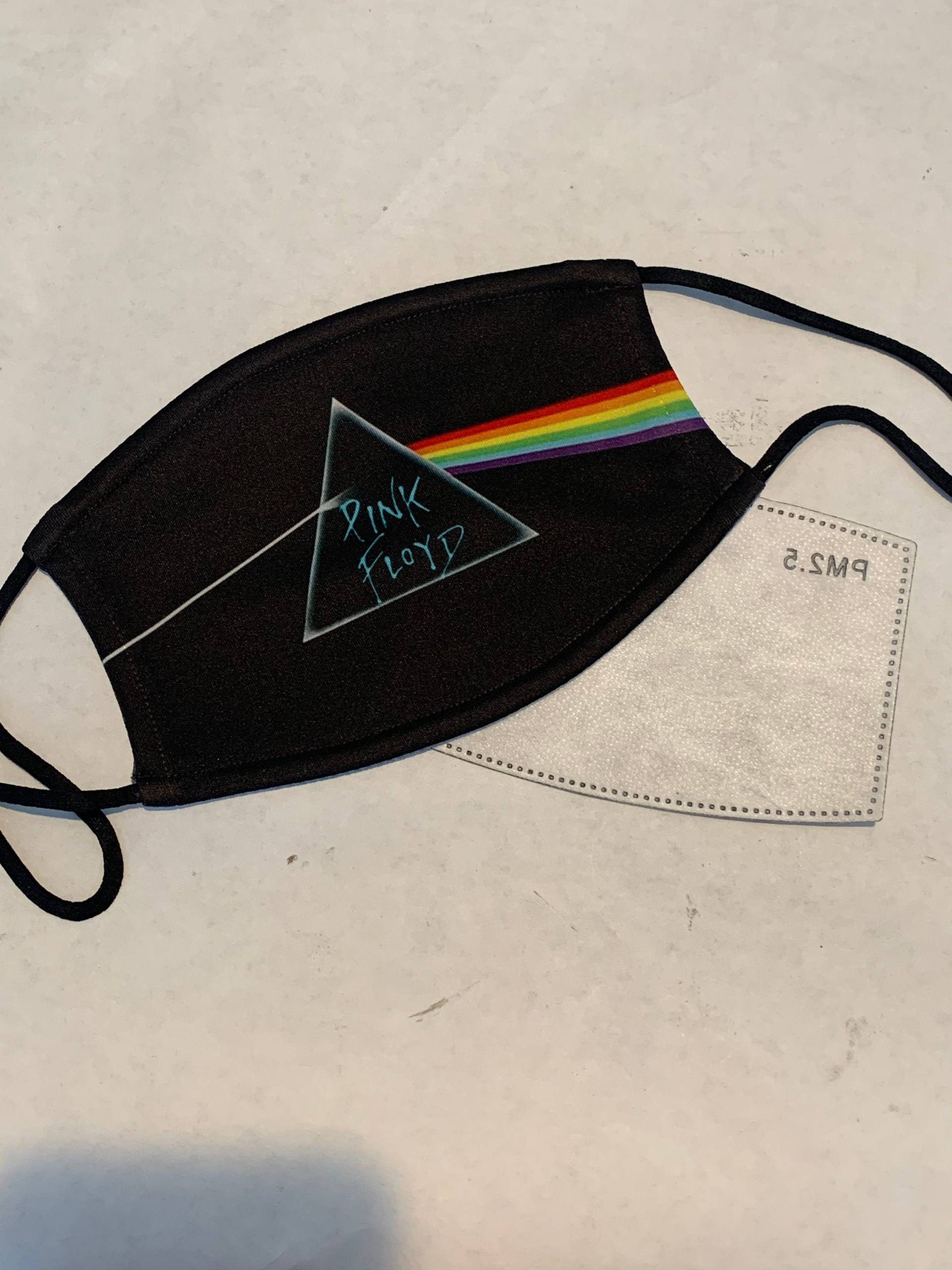 Pink Floyd Music Gesichtsmaske Mit Filter - Neu von theGraphikShop