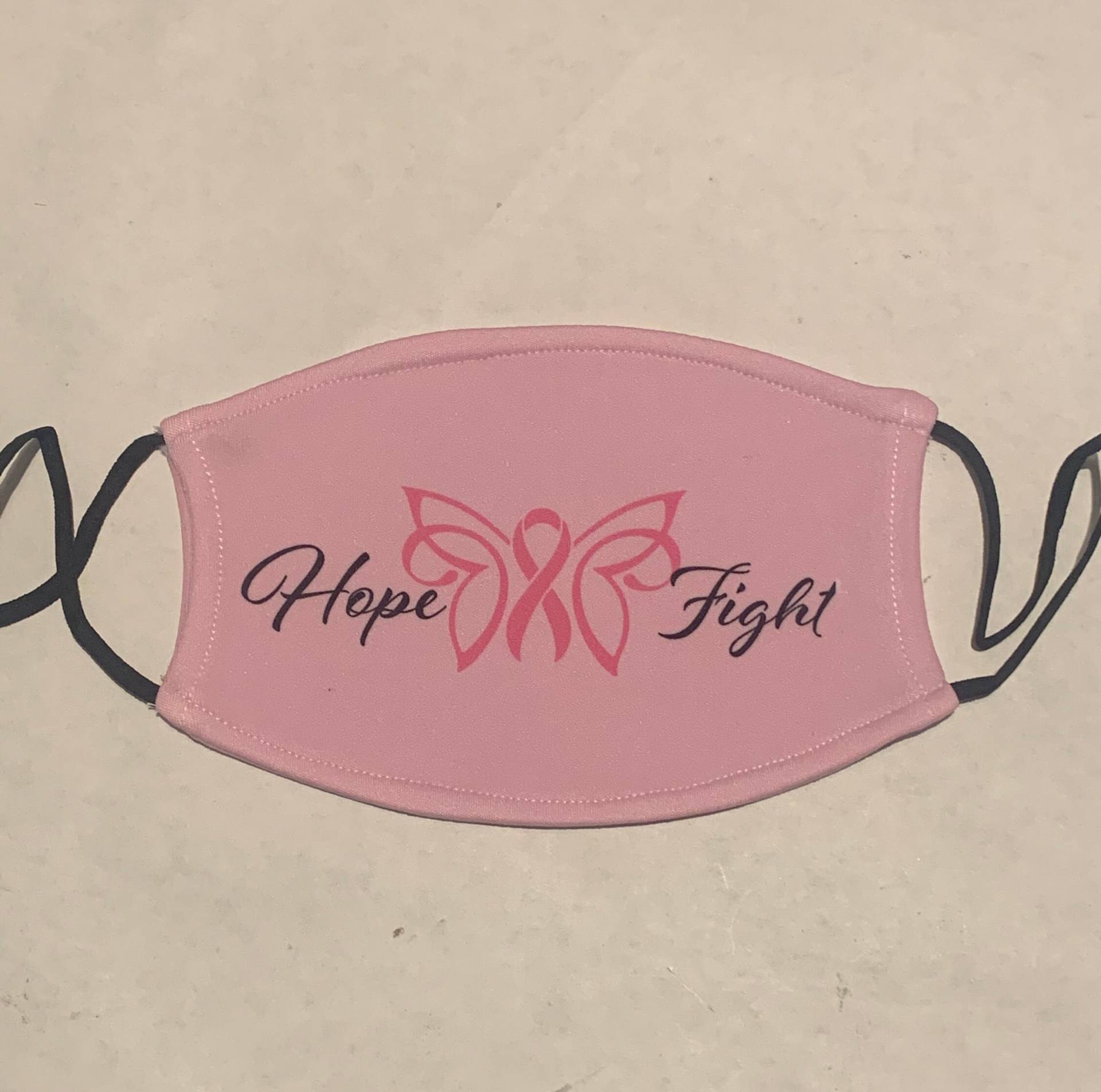 Rosa Brustkrebs Gesichtsmaske Mit Filter von theGraphikShop