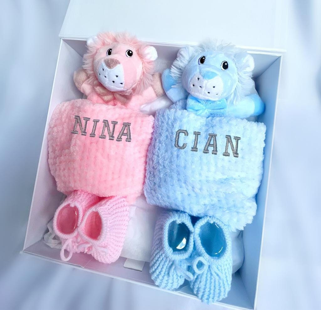 Baby-Zwillings-Geschenk-Set, Löwe-Baby-Geschenk, Baby-Geschenk-Korb, Zwillings-Babyparty, Zwillings-Baby-Mädchen, Zwillings-Jungen Baby-Zwillings-Geschenk-Set, Löwe-Baby-Geschenk, Baby-Geschenk-Korb, Zwillings-Babyparty, Zwillings-Baby-Mädchen, Zwillings-Jungen von thebababee