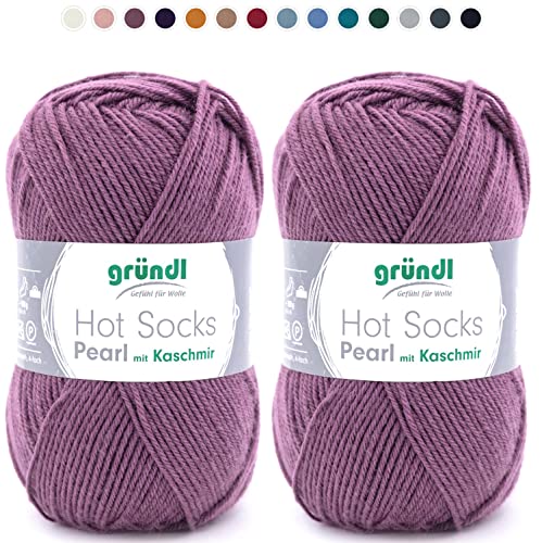 theofeel Set | 2x50g Merino Sockenwolle mit Kaschmir | Gründl Hot Socks Pearl 05 | Strumpfwolle mit Kaschmirwolle | Cashmere Sockengarn zum Stricken oder Häkeln theofeel Set | 2x50g Merino Sockenwolle mit Kaschmir | Gründl Hot Socks Pearl 05 | Strumpfwolle mit Kaschmirwolle | Cashmere Sockengarn zum Stricken oder Häkeln von theofeel