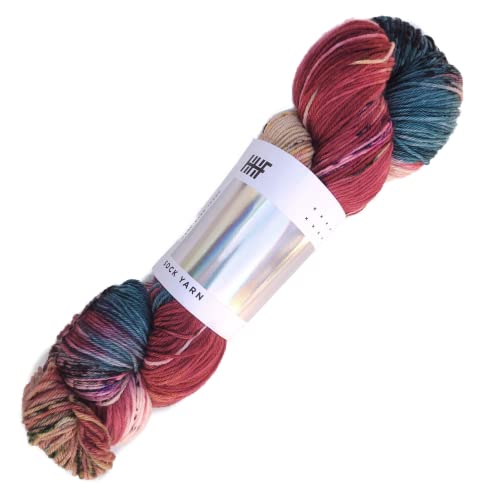 Hedgehog Fibres Sock Yarn | Sockenwolle handgefärbt | handgefärbte Wolle mulesingfrei | 100g ~ 400m | Merinowolle handgefärbt (Renaissance) von theofeel