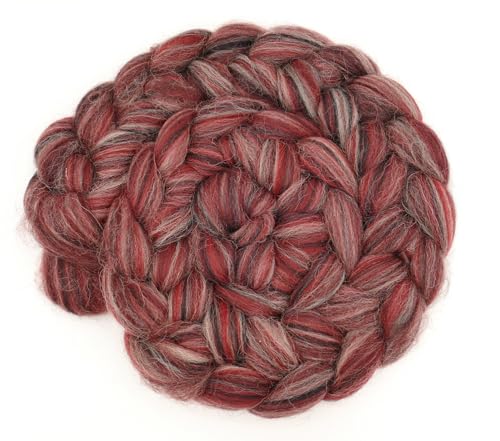 Kammzug Wolle zum spinnen Shetland, Bluefaced Leicester, Cheviot, 100g Spinnfasern, Filzwolle, Wolle zum filzen, trockenfilzen, nassfilzen Kammzug Wolle zum spinnen Shetland, Bluefaced Leicester, Cheviot, 100g Spinnfasern, Filzwolle, Wolle zum filzen, trockenfilzen, nassfilzen von theofeel