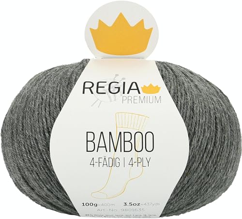 Schachenmayr REGIA Bamboo, 9801635-00072, Farbe: Pine green, 100g, Handstrickgarne von Regia