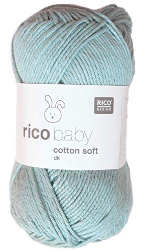 Rico Baby Cotton Soft dk Farbe 74 efeu, weiche Babywolle, Baumwollmischgarn zum Stricken & Häkeln Rico Baby Cotton Soft dk Farbe 74 efeu, weiche Babywolle, Baumwollmischgarn zum Stricken & Häkeln von theofeel