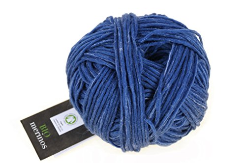Schoppel Bio Merinos Wolle GOTS zertifiziert, Farbe 4665 Jeans, 50g Merinowolle aus kontrolliert biologischer Wolle von theofeel