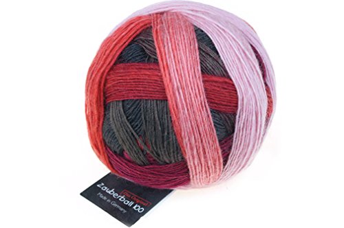 Schoppel Zauberball 100 Farbe 2305 Red to Go, Merinowolle mit Farbverlauf zum Stricken und Häkeln Schoppel Zauberball 100 Farbe 2305 Red to Go, Merinowolle mit Farbverlauf zum Stricken und Häkeln von theofeel
