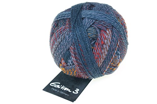 Schoppel Zauberball Edition 3 Farbe 2299 Wärmebild | 100% Wolle | Merinowolle fine für Nadelstärke 3-3,5 mm von theofeel