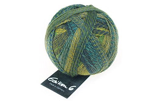 Schoppel Zauberball Edition 6 Farbe 2297 Bodenprobe | 100% Wolle | Merinowolle fine für Nadelstärke 2-3 mm, 50g von theofeel
