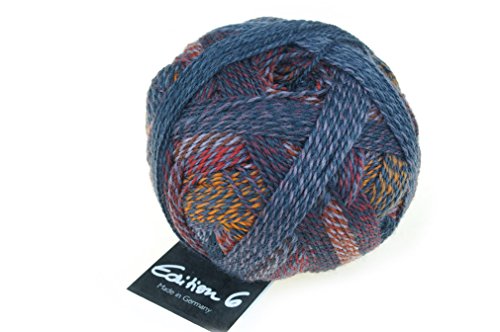 Schoppel Zauberball Edition 6 Farbe 2299 Wärmebild | 100% Wolle | Merinowolle fine für Nadelstärke 2-3 mm, 50g von theofeel
