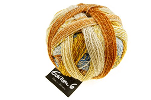 Schoppel Zauberball Edition 6 Farbe 2329 Strandcafé | 100% Wolle | Merinowolle fine für Nadelstärke 2-3 mm, 50g von theofeel