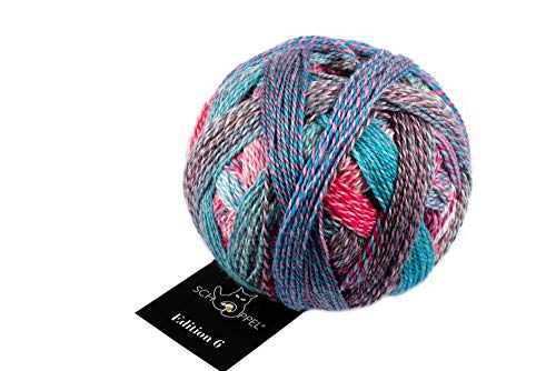 Schoppel Zauberball Edition 6 Farbe 2399 Rosetta | 100% Wolle | Merinowolle fine für Nadelstärke 2-3 mm, 50g Schoppel Zauberball Edition 6 Farbe 2399 Rosetta | 100% Wolle | Merinowolle fine für Nadelstärke 2-3 mm, 50g von theofeel