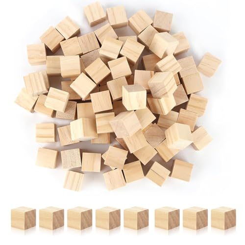 Holzwürfel, 200 Stück Bastelwürfel,1cm Mini Blanko Holzwürfel, Holzwürfel Blanko, Bastelmaterial Holz, für Deko zum DIY Basteln Malen Malerei, DIY Puzzles Holzwürfel, 200 Stück Bastelwürfel,1cm Mini Blanko Holzwürfel, Holzwürfel Blanko, Bastelmaterial Holz, für Deko zum DIY Basteln Malen Malerei, DIY Puzzles von thirei