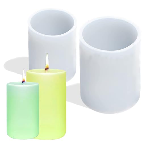 Kerzenform Silikon Rund, 2 Stück Kerzengießform, DIY Silikonform, für die Herstellung Handgefertigte Seife Kerzenform Silikon Rund, 2 Stück Kerzengießform, DIY Silikonform, für die Herstellung Handgefertigte Seife von thirei